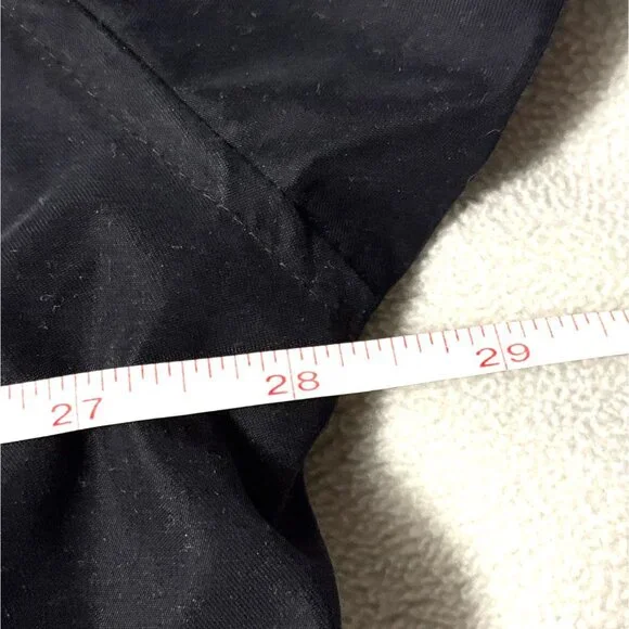 Nike Therma Fit Black Cream Reversible Zip Jacket Vintage Warm Layer - Picture 5 of 6